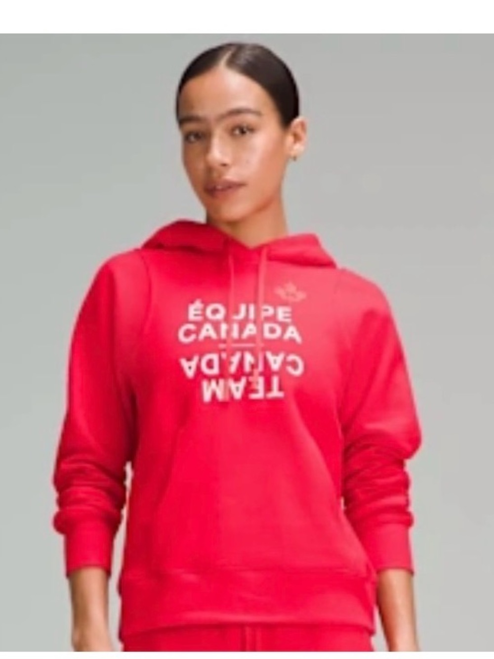Lululemon Red Team Canada Graphic Hoodie - Women's